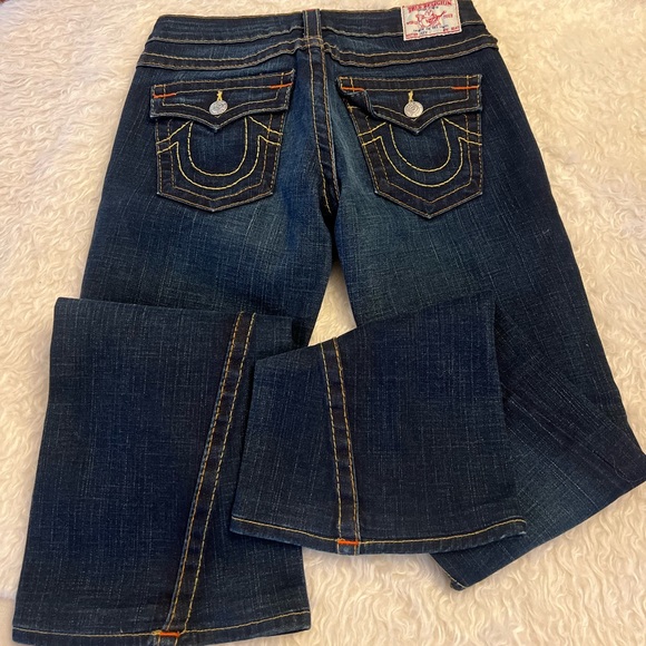 NWOT True Religion Joey twisted seam flare jeans